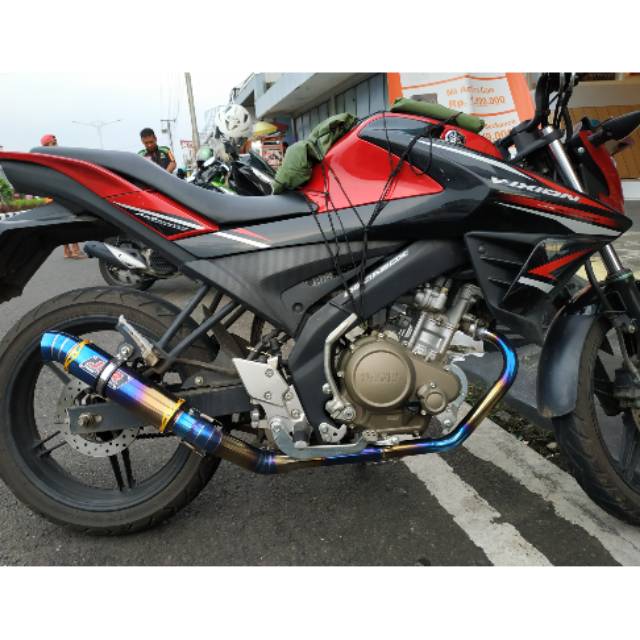 Knalpot Vixion new - vixion old original JSR Racing