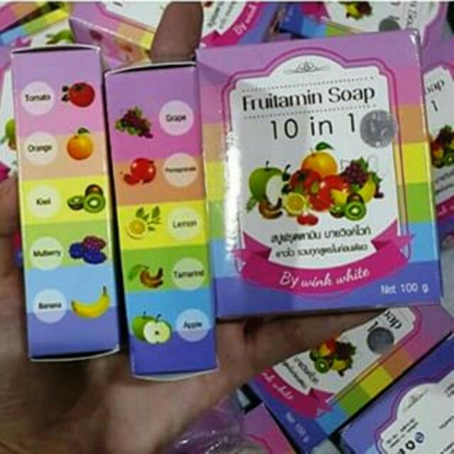 Fruitamin Soap by WINKWHITE ORIGINAL