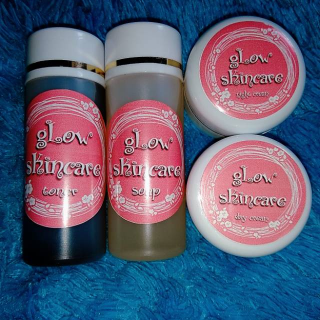 glow skincare paket platinum
