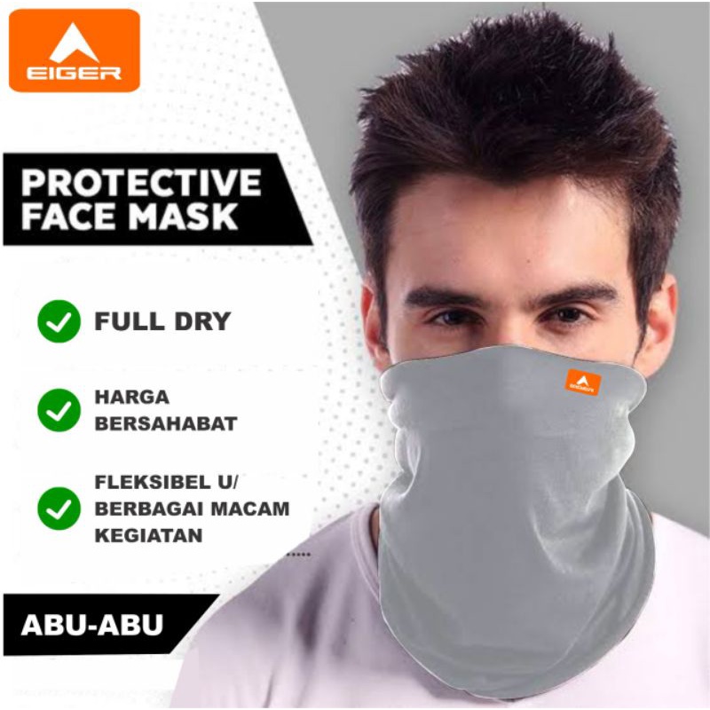 Buff masker berkendara masker gowes pendaki gunung