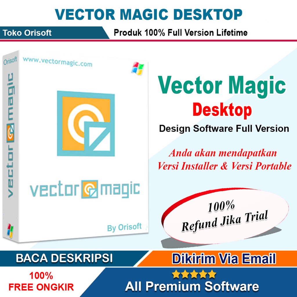 Vector Magic Desktop Edition Terbaru 2023 Software Design Lifetime Full Version + Video Instalasi