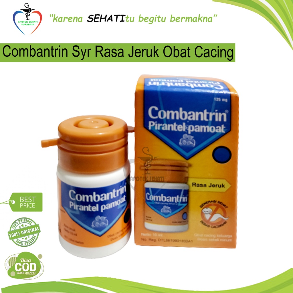 Combantrin Sirup Suspensi Obat Cacing Anak