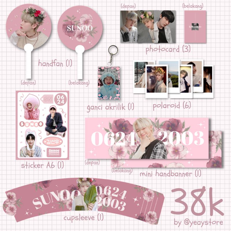 Sunoo Birthday Fankit — ENHYPEN Sunoo