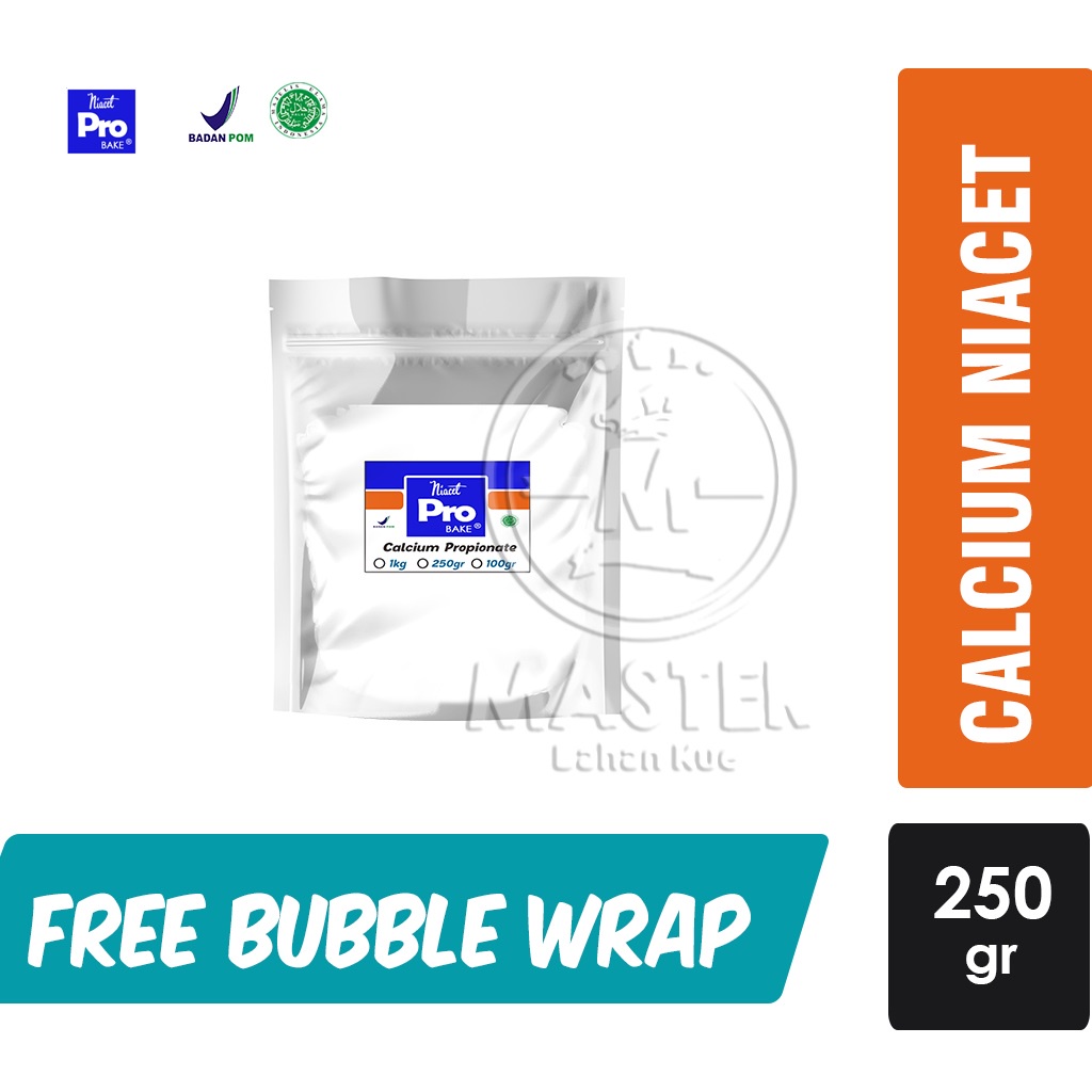 

Calcium Propionate Granular / Kalsium Niacet Pro Bake / Pengawet Makanan [250 gr]