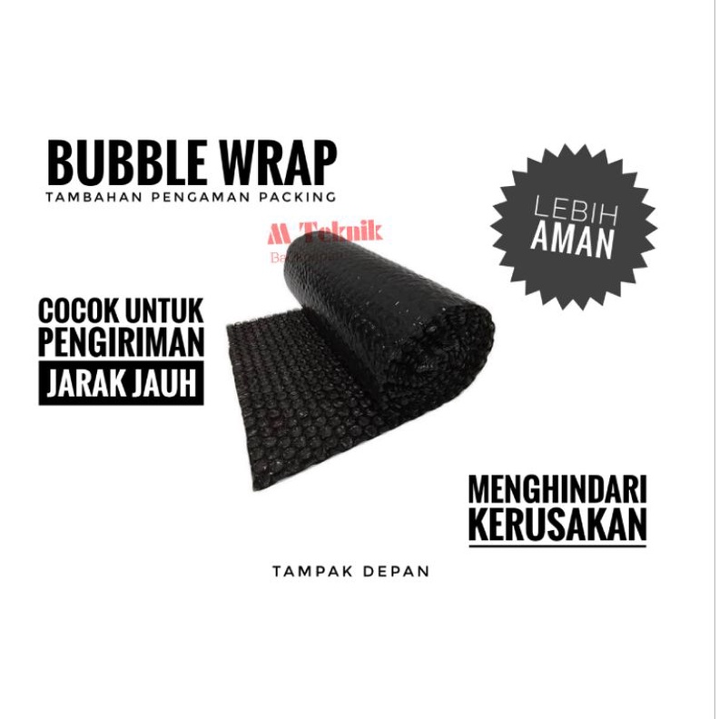 

Ekstra tambahan bubble wrap packing plastik warp packaging pelindung