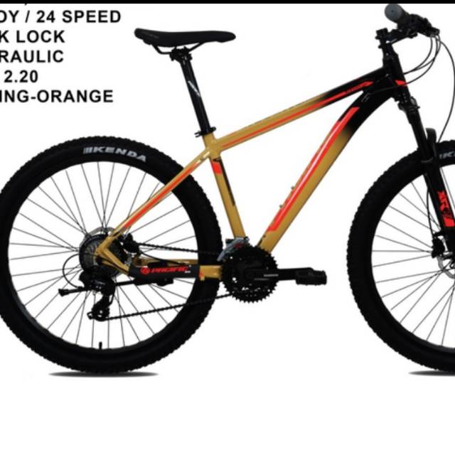 Sepeda gunung MTB pacific 26,inch invert 450 -24speed