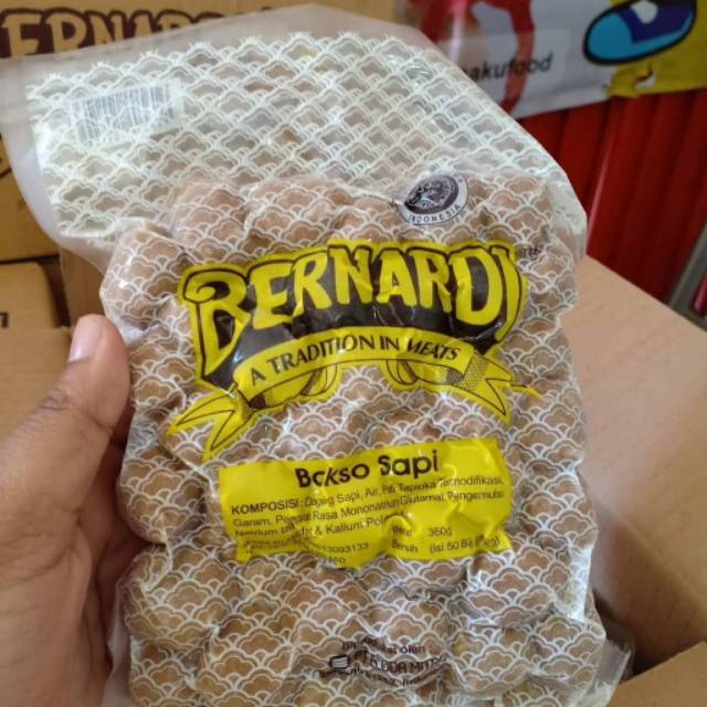 

Bakso sapi bernardi