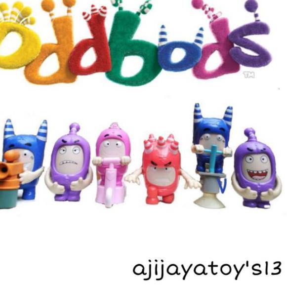 [KODE PRODUK YZGGS8448] Oddbods collectible figure ,hadiah happy meal McDonald