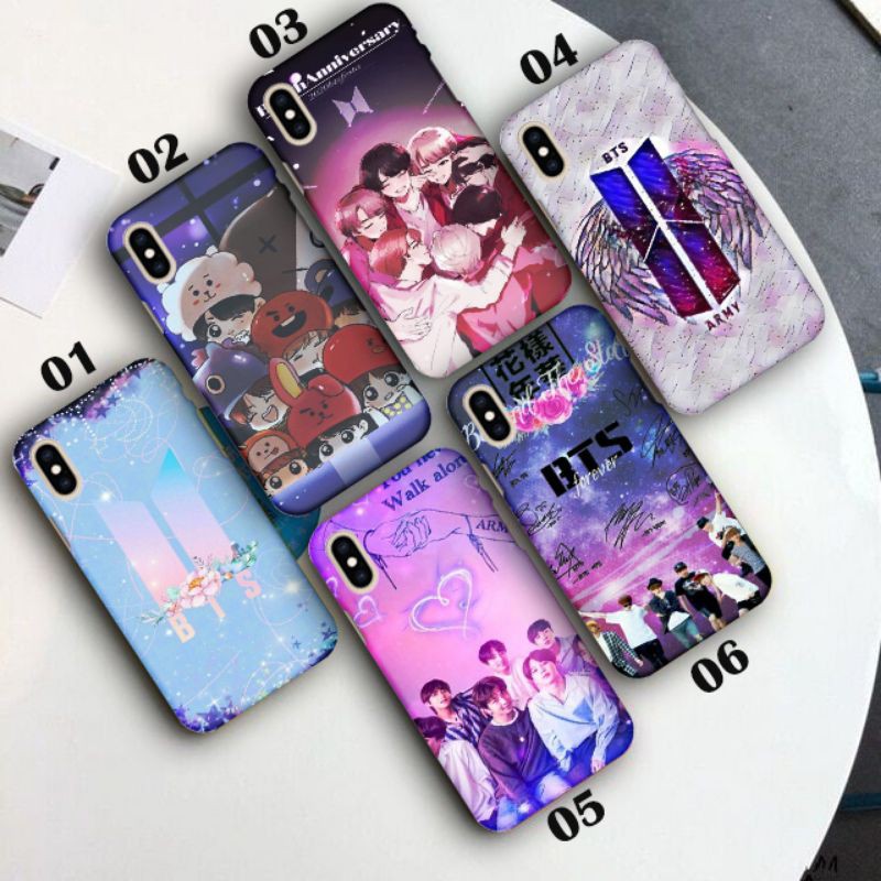 Hard Case BTS Xiaomi Redmi 9 9A 9C 8 8A 8APro 7 7A 6 6A 6Pro / Note 9 9Pro 8 8Pro 7 6 6Pro 5 5Pro 5A