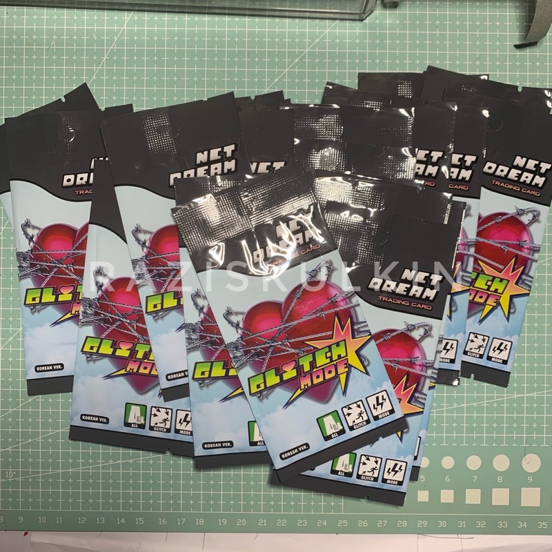 nct dream glitch mode pop up trading card SEALED