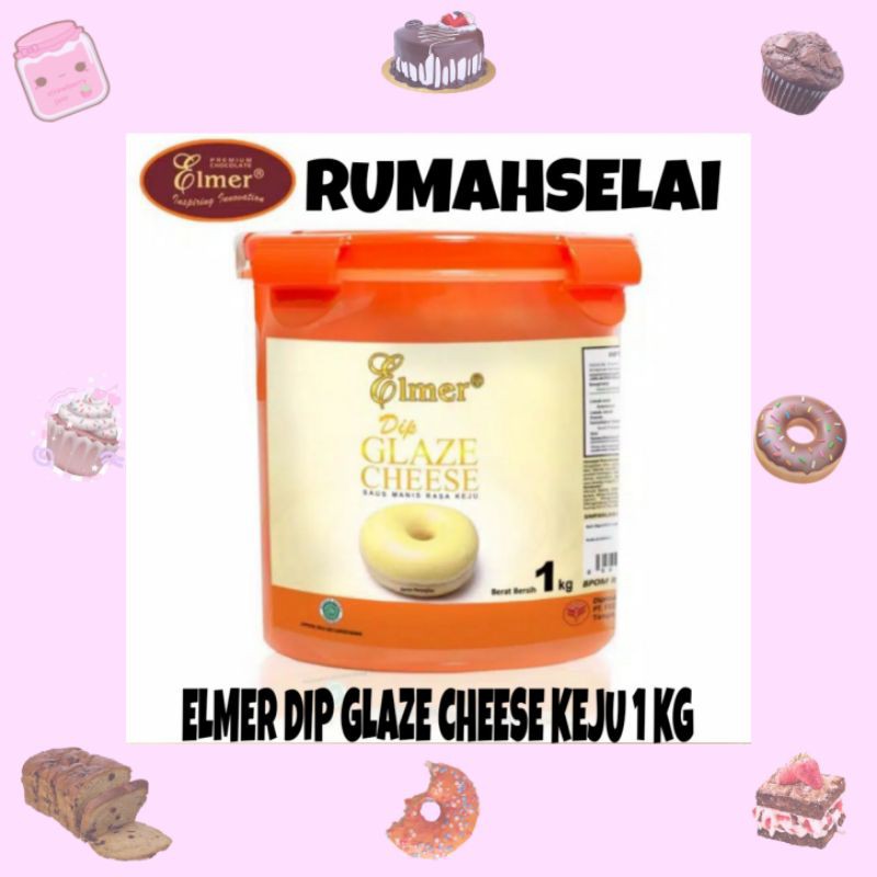 ELMER Dip Glaze Cheese Keju 1 Kg