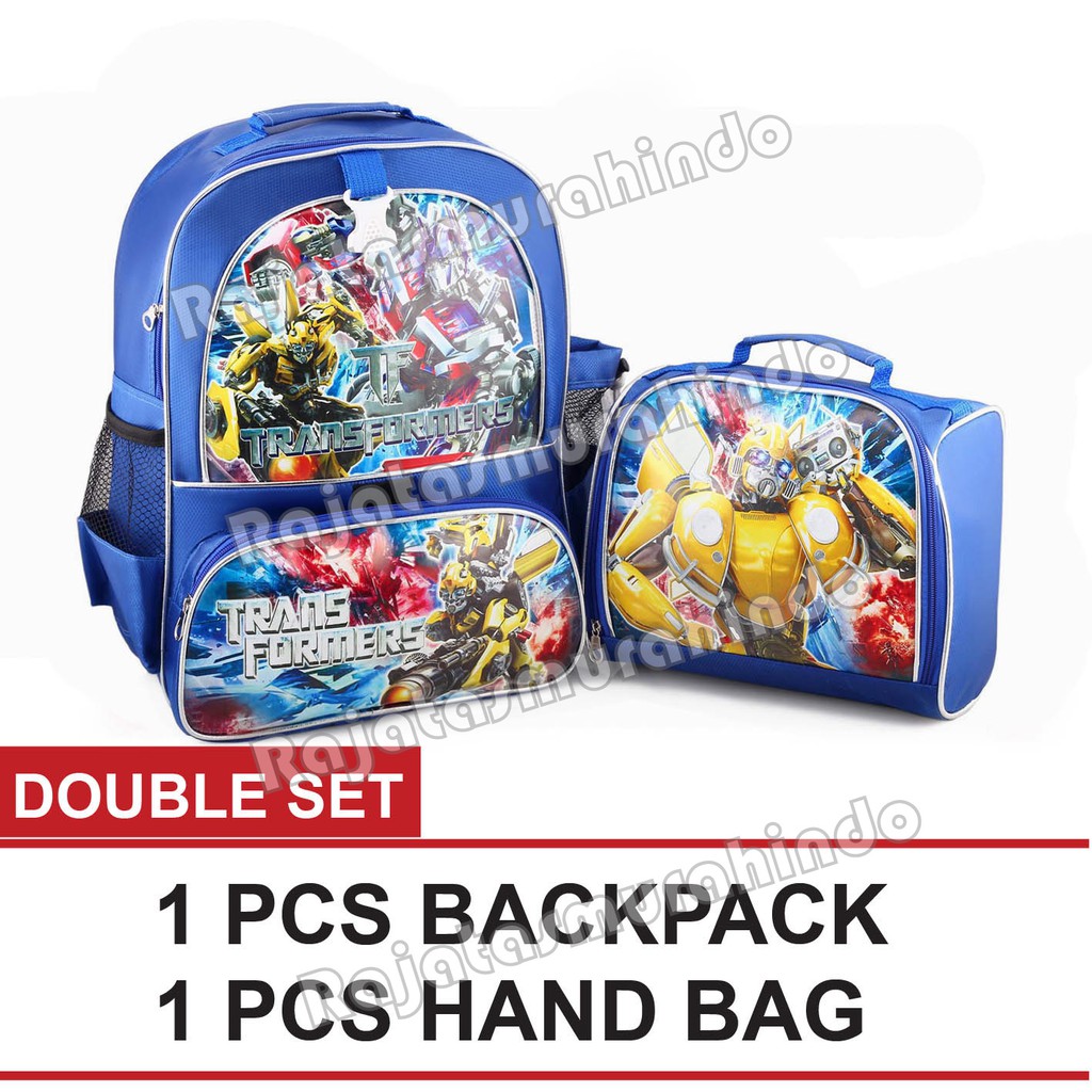 Tas Sekolah Anak Laki Laki Karakter - DOUBLE SET.RTM