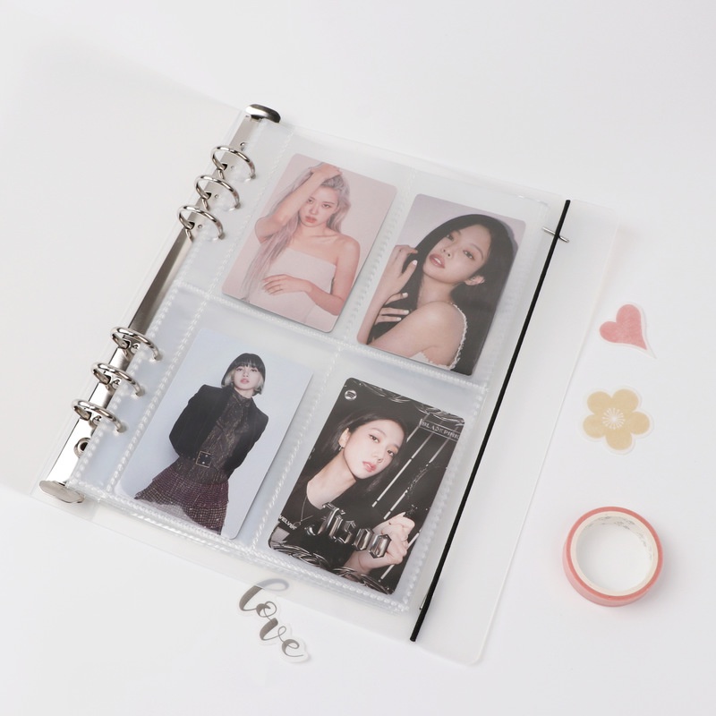 Buku Album Foto Model Minimalis Dengan 6 Lubang Bahan Pp