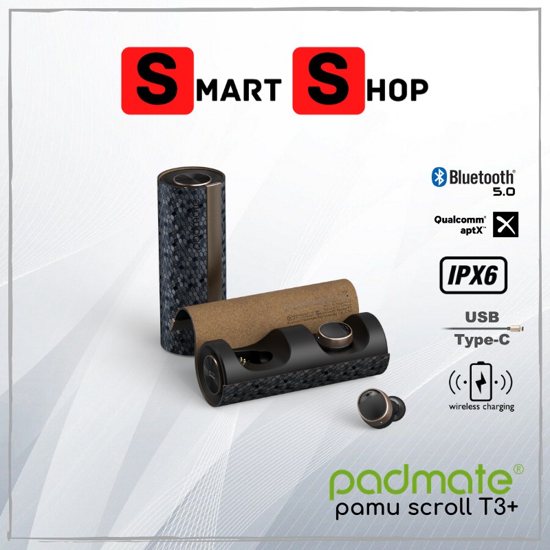 Padmate Bluetooth headset TWS Pamu Scroll