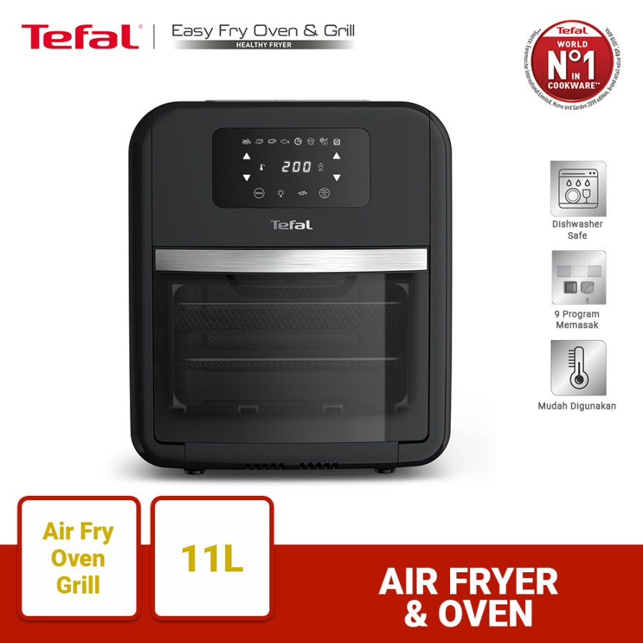 Jual Tefal Digital Easy Fry Oven & Grill FW501 9in1 Air Fryer ...