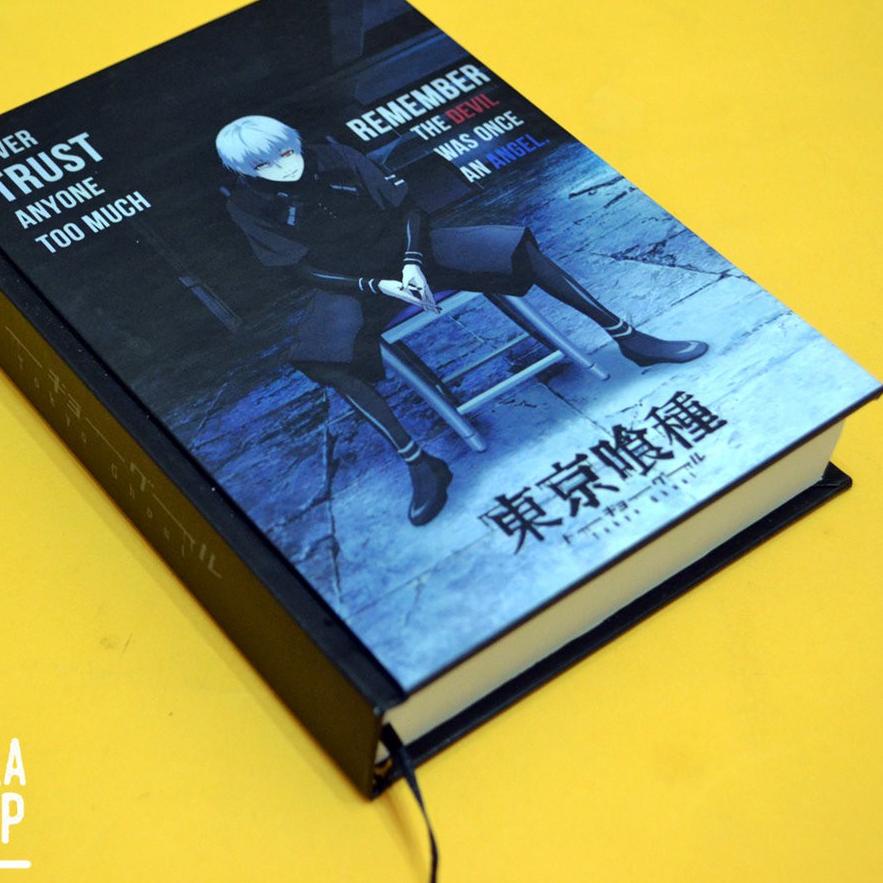

Pocket Book Anime Tokyo Ghoul Kaneki Ken Quote Hardcover A6 Buku Tulis Catatan Note Agenda Planner
