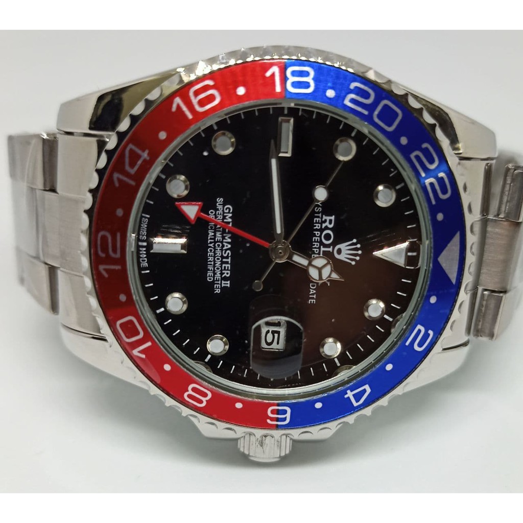 Jam Tangan Pria Rolex GMT MASTER II Automatic  | Jam Tangan Murah