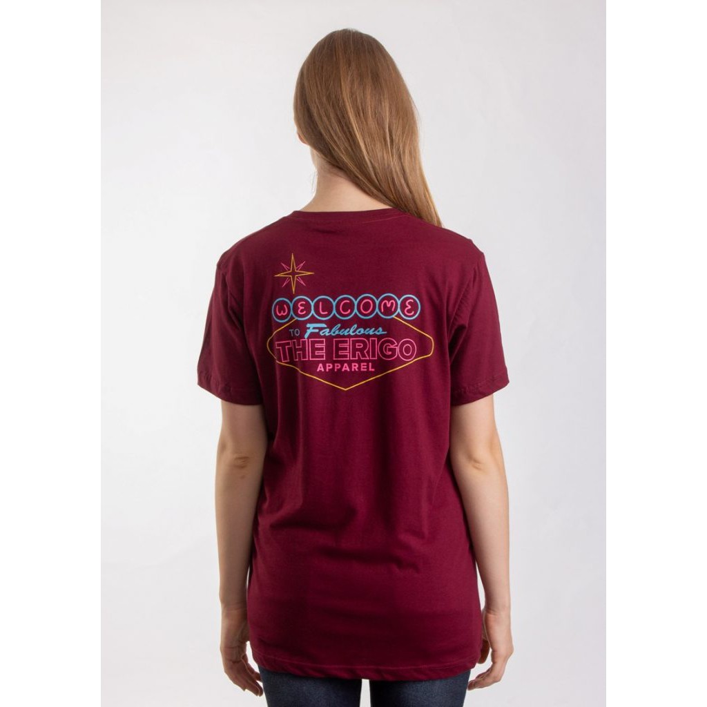 

Erigo T-Shirt Fabulous Maroon