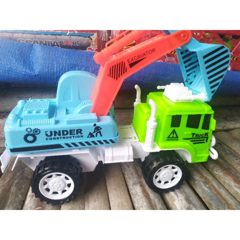 Mainan Mobil Excavator/Mobil Konstruksi Excavator