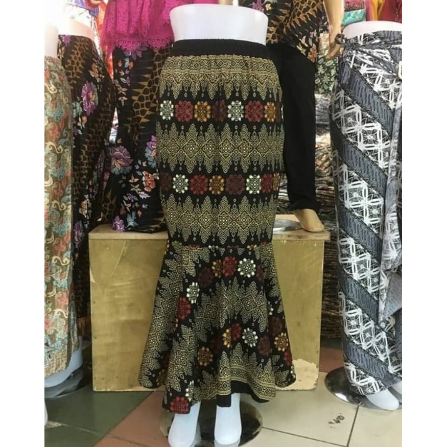 Rok Duyung / Bawahan Kebaya Motif Rambat dan Motif Lain
