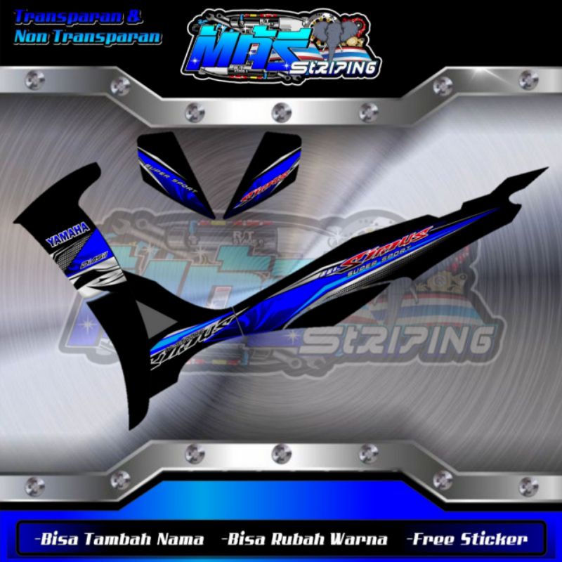 STRIPING VEGA NEW VEGA NANO TRANSPARAN