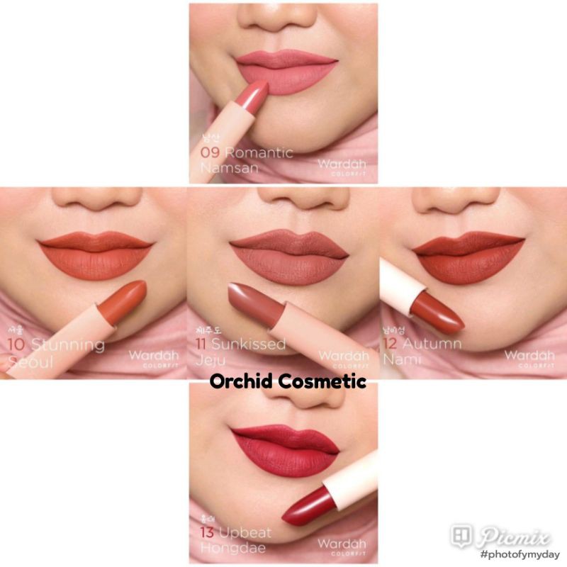Image of Wardah Colorfit Ultralight Matte Lipstick #4