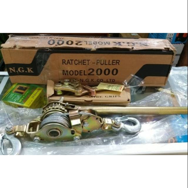 RACHET PULLER TRACKTANG + KODOKAN WIRE GRIP RATCHET PULLER NGK 2000