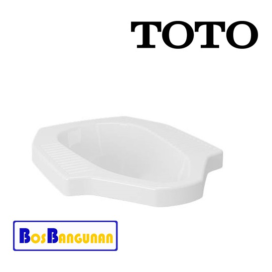 Closet Jongkok Merek TOTO CE7 Lantai Dasar Kloset Closet Jongkok Merek TOTO CE7 Lantai Dasar Kloset