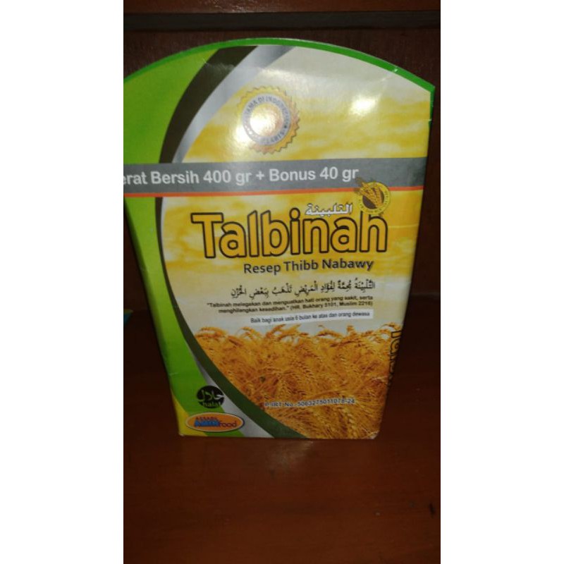 

TALBINAH herbal untuk gangguan lambung, tepung gandum kaya nutrisi