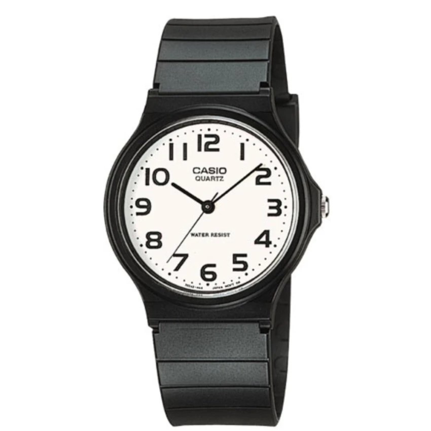 Casio Original MQ-24-7B2 / MQ24-7B2 / MQ-24 - Unisex - Analog - Karet - Hitam