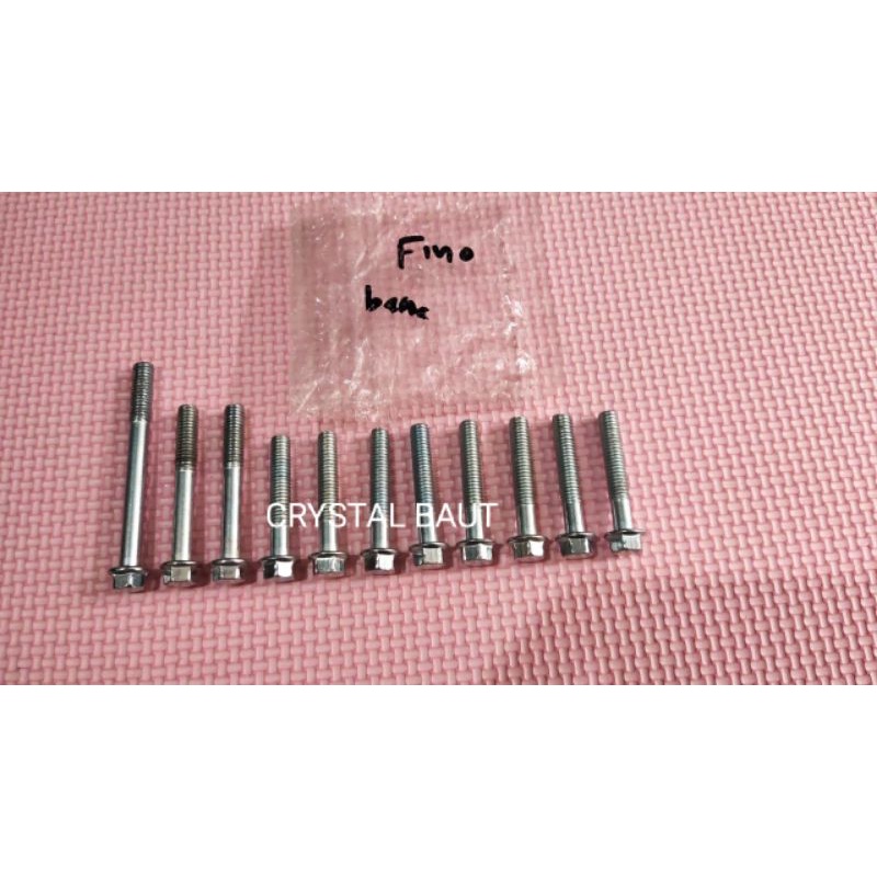 Baut Blok CVT Set Fino Baut 10 Kunci 8