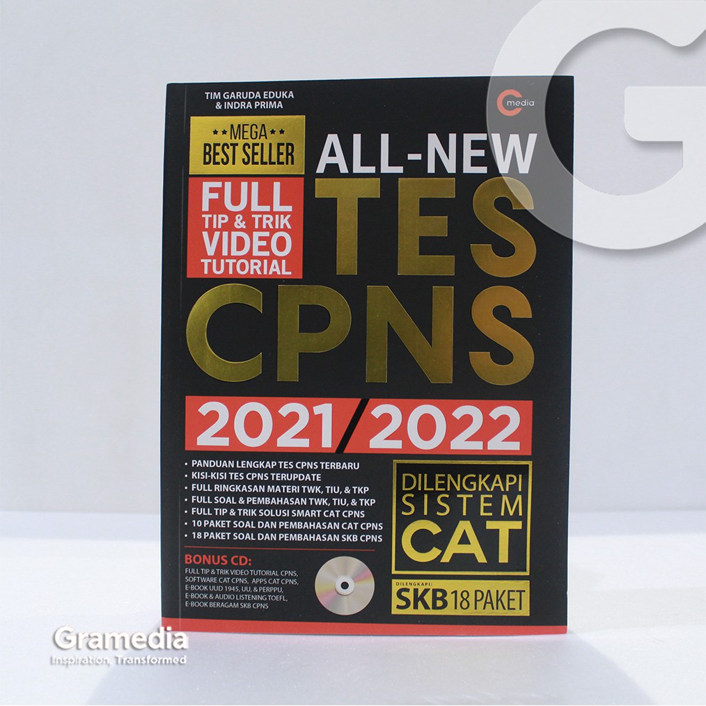 Gramedia Palembang - All New Tes Cpns 2021/2022 (Plus Cd)