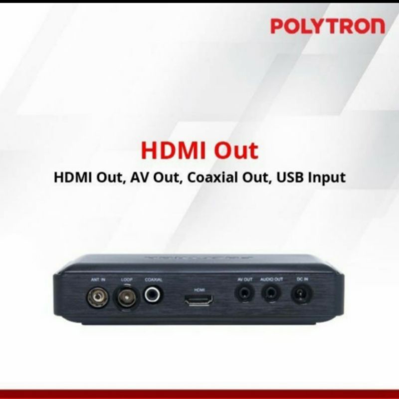 Set TOP BOX POLYTRON PDV600 DvbT2