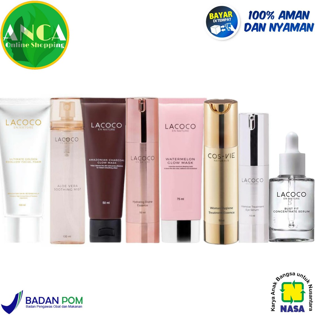 Paket Lengkap Lacoco En Nature Original 100% Produk Nasa