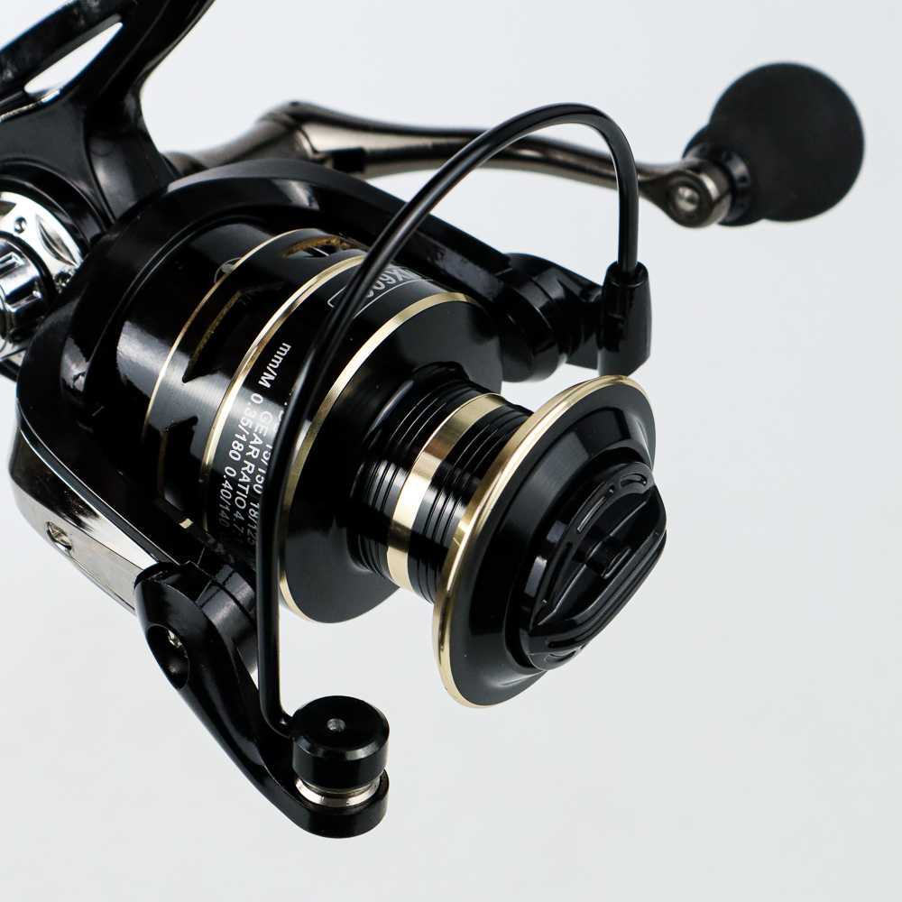 Reel Pancing TaffSPORT NX6000 Metal Reel Pancing Spinning Fishing Reel 4.7:1