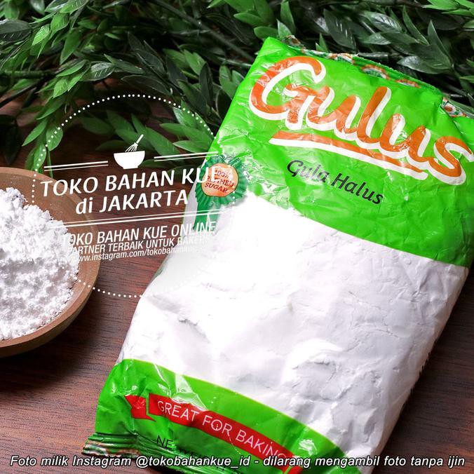 

ENAK Gula Halus Gulus Castor Sugar Icing Sugar Halal Dextrose 500gr BANYAK RASA