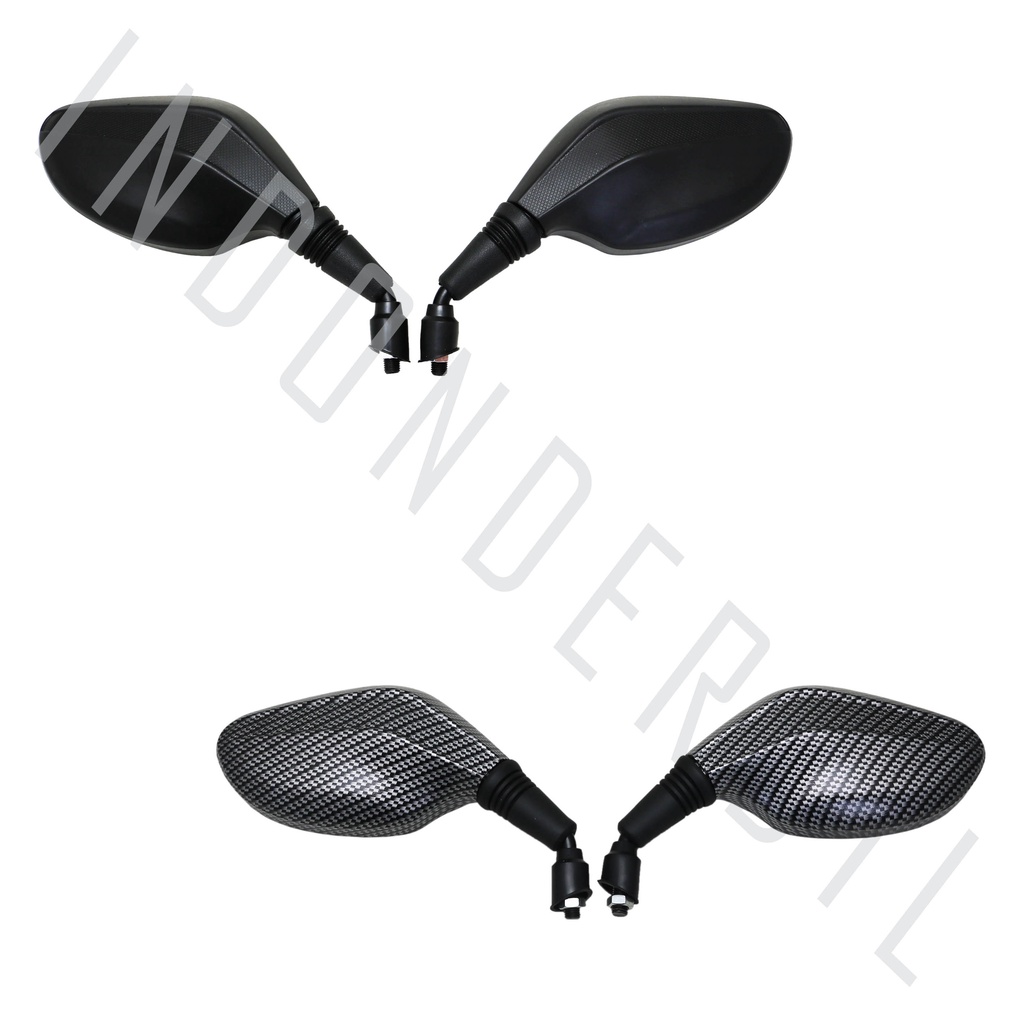 Spion-Sepion-Kaca Variasi Model Click-Klik Thailand Semua Jenis Motor Honda &amp; Yamaha Vario 125-150/Mio Lama-J-M3-Z-Soul-GT/Beat Karbu-Street-eSP-Sporty-FI/Scoopy/Spacy/PCX/NMAX/Aerox