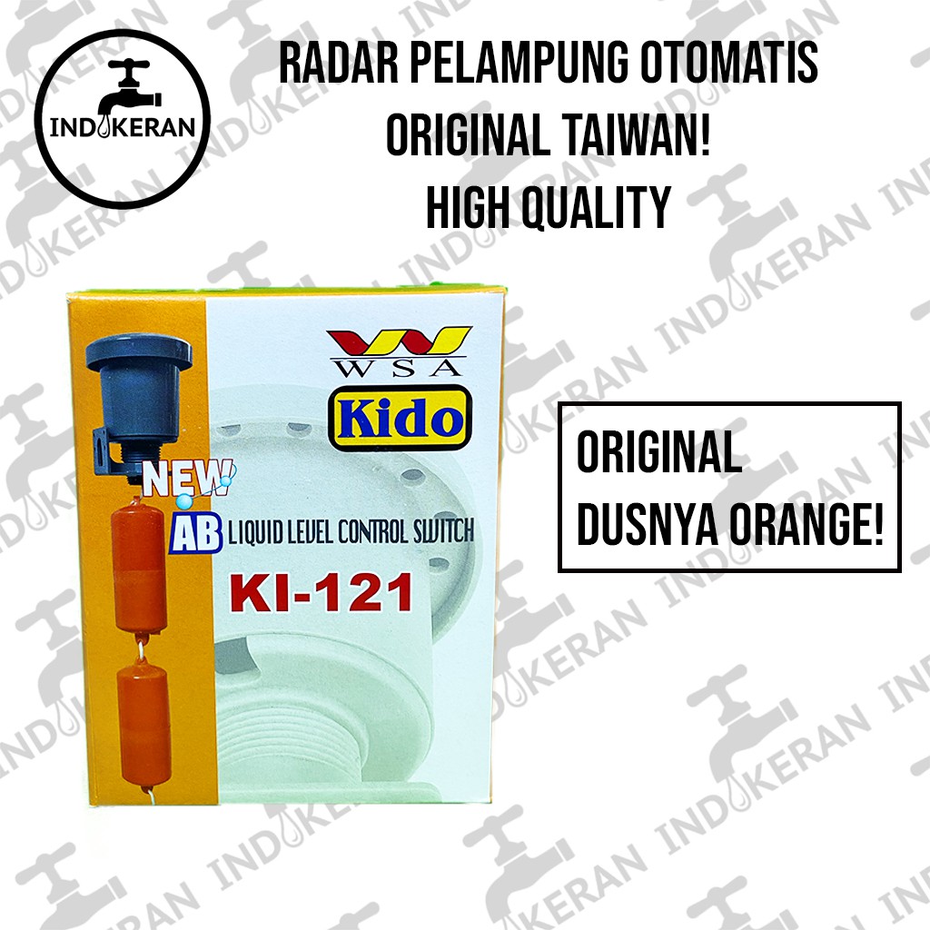 INDOKERAN - Radar Pelampung Air Otomatis Original Taiwan KIDO - High Quality