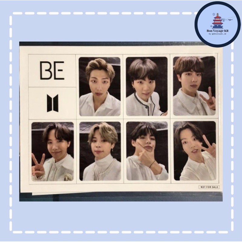 BTS BE ESSENTIAL JAPAN FC MAGNET GIFT ALBUM