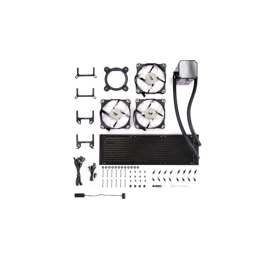 FAN PROCESSOR INWIN SR36 PRO - 360 ARGB AIO Twin Turbines Liquid