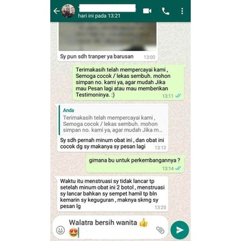 Obat Herbal Pelancar Haid - Obat Melancarkan Menstruasi Sehat Wanita Kapsul 100% Original-7