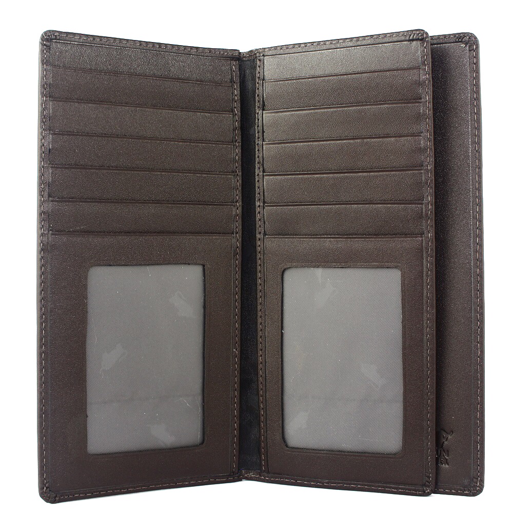 TOKOKOE - Dompet Pria model Panjang bahan Kulit Premium Dompet Lipat - BB 589 Black