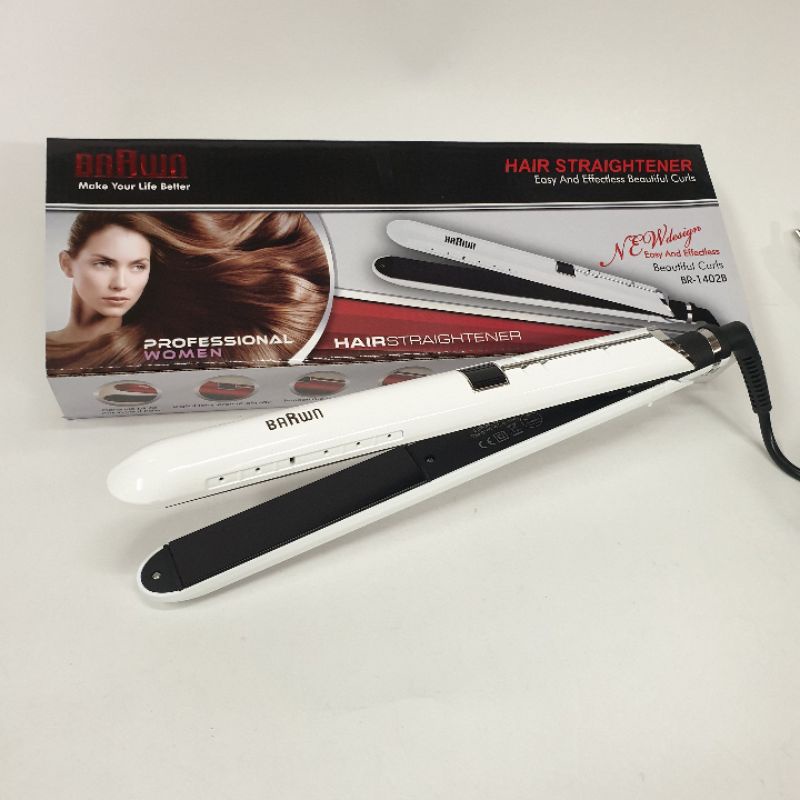 Alat Catok Rambut Bagus Br 1402b  Hair straightener rebonding smooting lurus Curly Keriting Blow