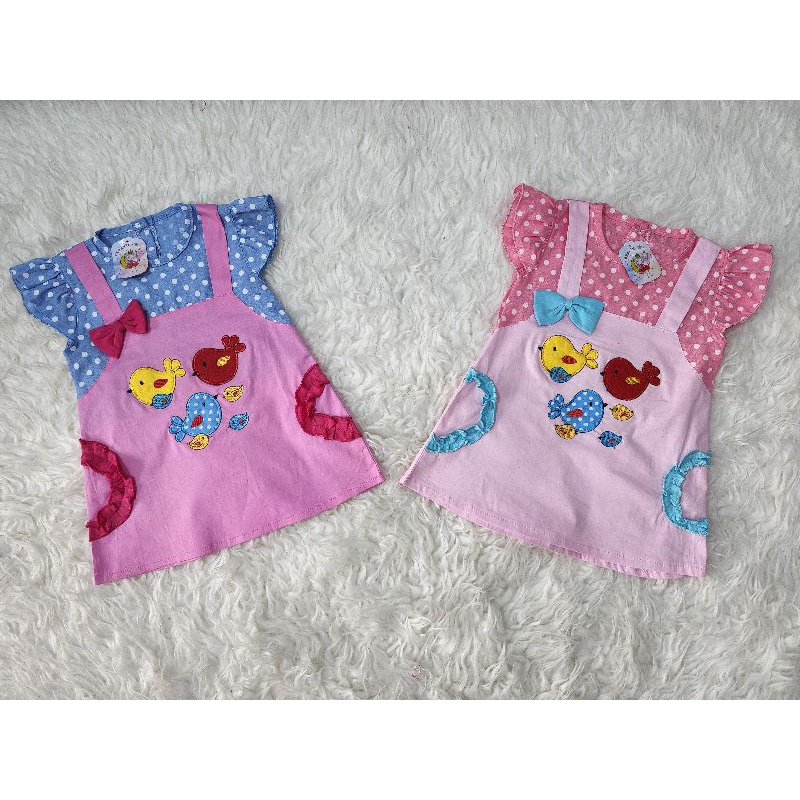 baju bayi perempuan dress baby girl jsv9