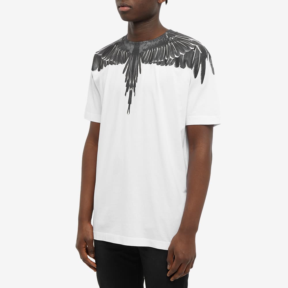 Mrcelo Burlon SS22 Men Icon Wings Regular Tee White/Black