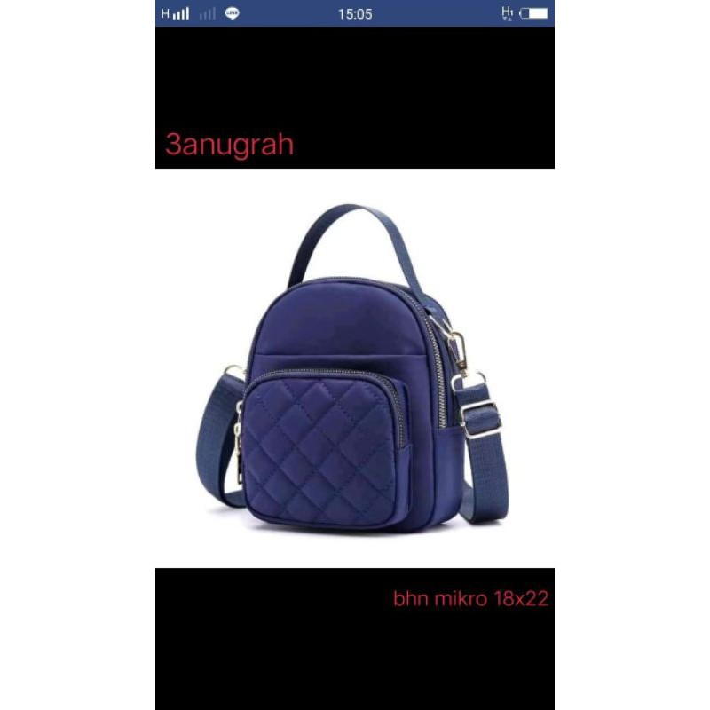 TAS WANITA  BORDIR MODEL CHIBAO MINI JINJING SELEMPANG TIPE TWX 415