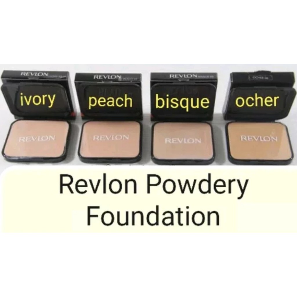 ❤artemis.shop❤ REVLON Natural Finish Powdery Foundation / Bedak Revlon Refil / Isi Ulang / Compact