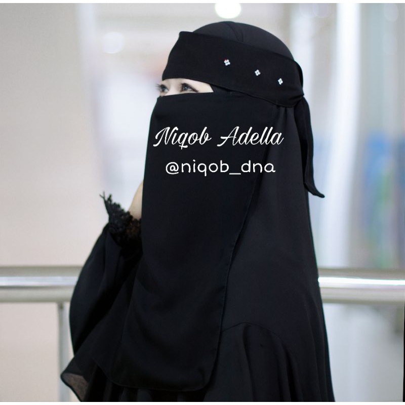 Niqab Bandana Niqab Cadar Niqab Yaman Cadar Bandana Niqob Viral Termurah Niqob ADELLA