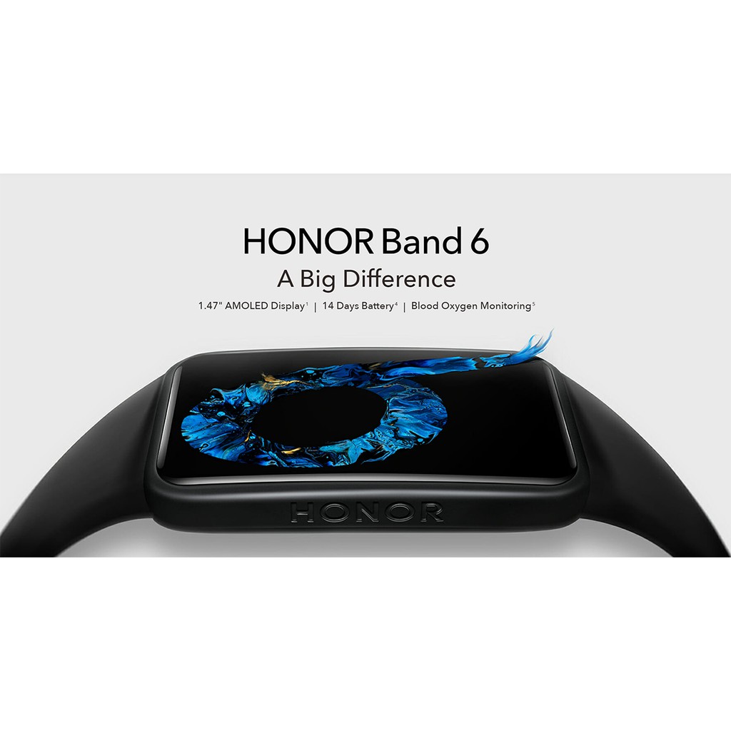 HONOR Band 6 Smart Band Amoled Display Garansi Resmi