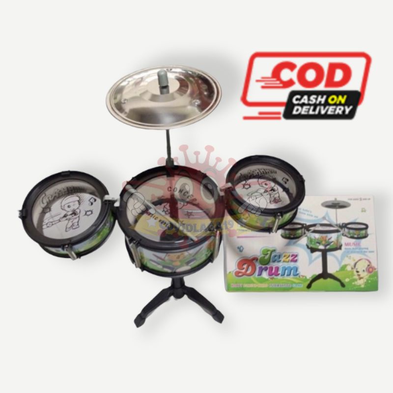 Mainan Alat Musik Mini Drum Jazz Set Anak Alat Musik Drum Mini Jazz Musik Set Murah